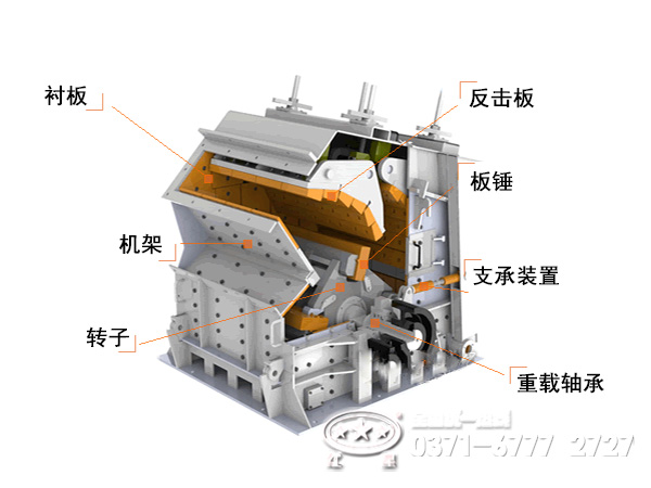 反击锤式破碎机