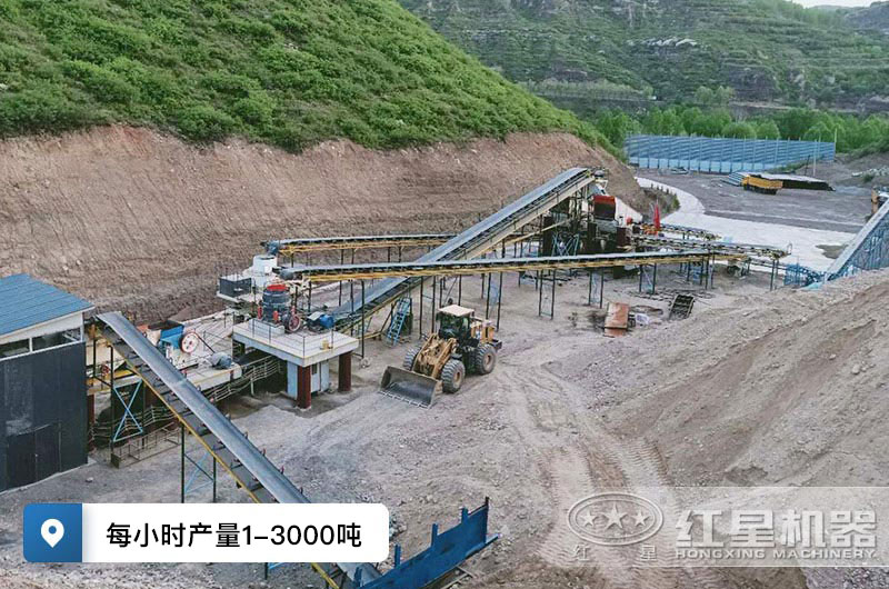 采石场破碎机每小时产量多少吨？设备有哪些？