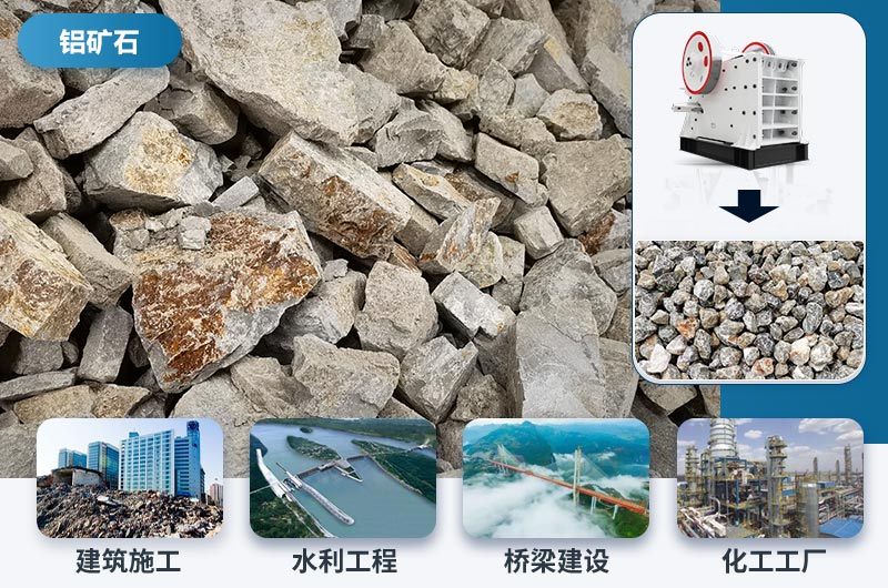 铝矿石加工设备有哪些？铝矿石加工工艺流程图及价格