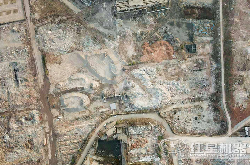 湖南建筑垃圾场处理完毕