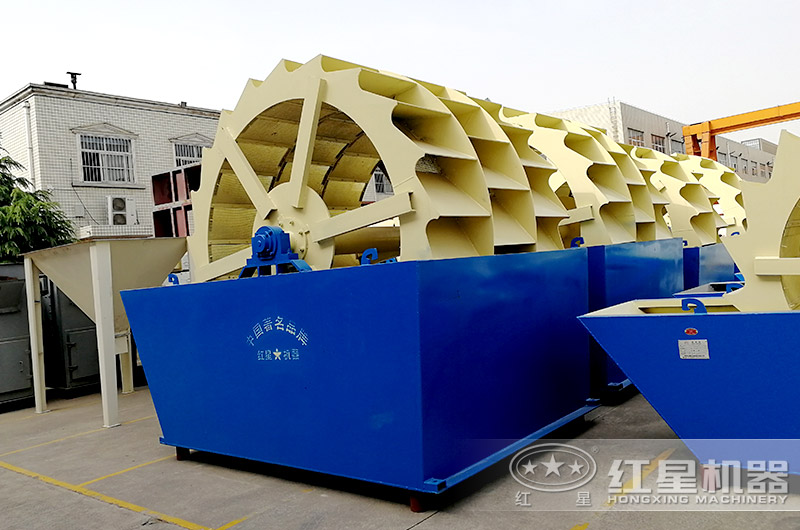 洗石英砂用什么洗？这款轮斗洗砂机效率高还便宜